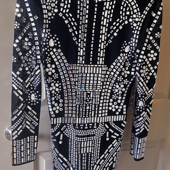 Akira Rhinestone Romper - Picture 3 of 4